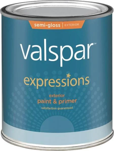 Valspar 17162 Expressions Exterior Latex Paint Pastel Base 1 Quart