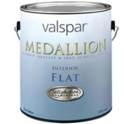 Valspar 027.0001405.007 Medallion Interior Flat Wall Latex Paint 1 Gallon Clear Base