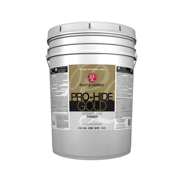 Pratt & Lambert 0000Z8160-20 Pro-Hide Gold Interior Latex Primer 5 Gallon