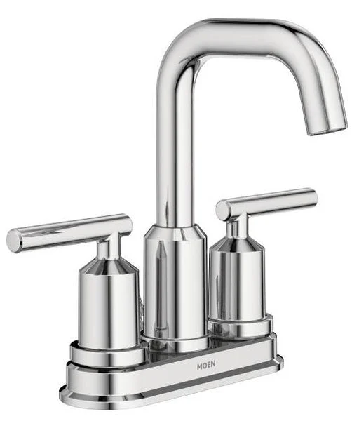 Moen Gibson Two-Handle Chrome Lavatory Faucet for Bathroom