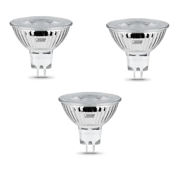 Feit BPBAB930CA Dimmable MR16 LED Bulb 2.6W 12V Bright White 3-Pack