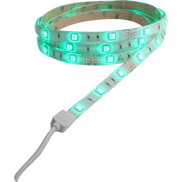 AmerTac Color Changing Tape Light with Remote 6 Feet Transform Space