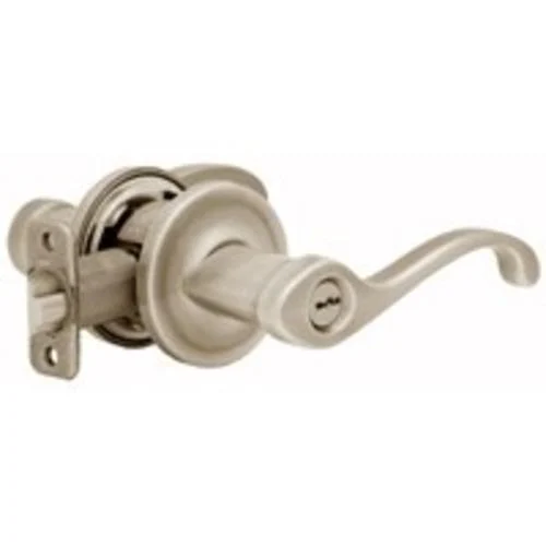 Kwikset 740CHL15 SMT RCAL SmartKey Entry Lever Lockset Satin Nickel