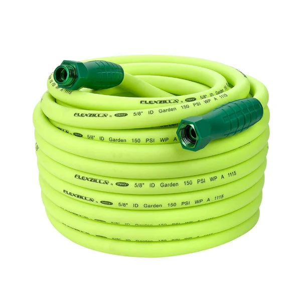 Flexzilla HFZG5100YWS SwivelGrip Lightweight Garden Hose 5/8 ID x 100 Feet