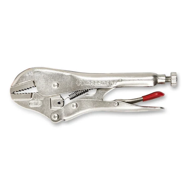 Crescent C7SVN/C7SV 7-Inch Straight Jaw Locking Pliers Nickel-Plated for Secure Grip