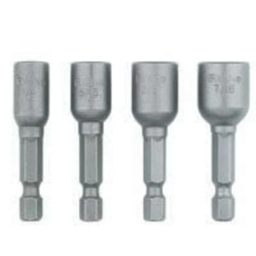Irwin 3545984C 4 Piece Mag Nut Setter 1-7/8 Inch for Fastening Nuts