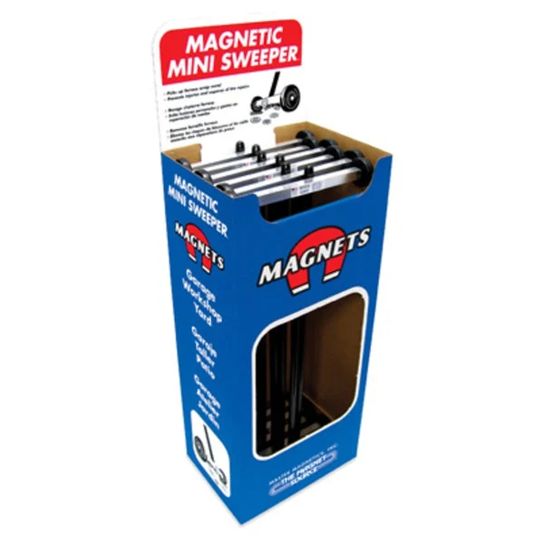 Master Magnetics 07363X12DSP Magnetic Mini Sweeper for Metal Debris Collection