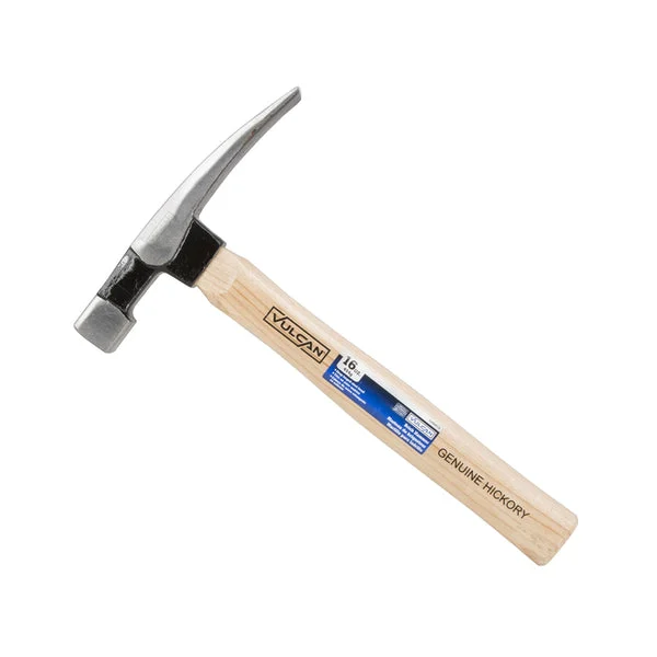 Vulcan 31016 Brick Hammer Steel 16 Oz Masonry Tool with Comfort Grip