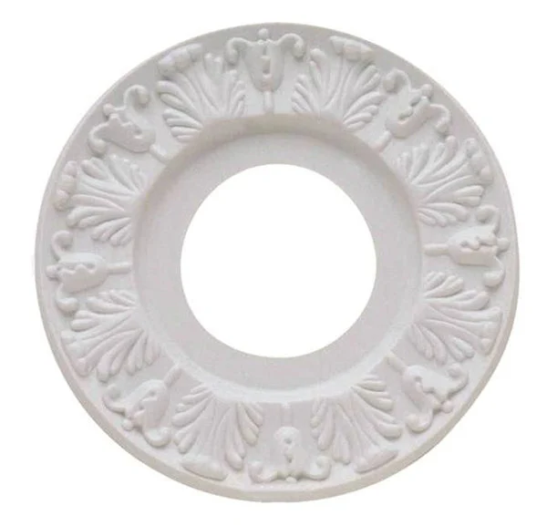 Westinghouse 7702700 10 Inch Victorian White Ceiling Medallion