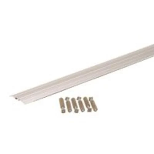 M-D Building Products 46131 Silver Multifloor Transition 36 Inch for Seamless Flooring