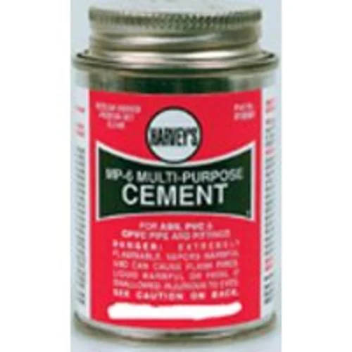 Harvey 018020-12 MP-6 Multi Purpose Cement 16 Oz Clear Adhesive Sealant