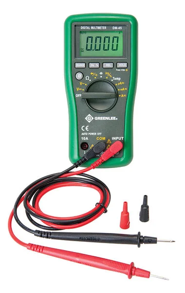 Greenlee DM-45 Digital Multimeter 600 Volt Electrical Tester
