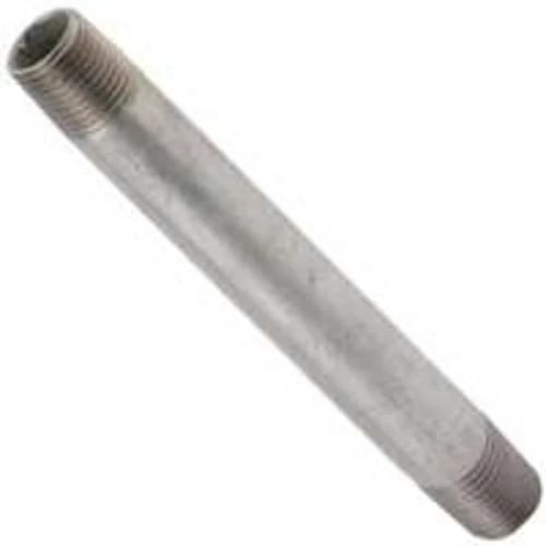 Worldwide Sourcing 1-1/2X9 Inch Galvanized Pipe Nipple for Plumbing