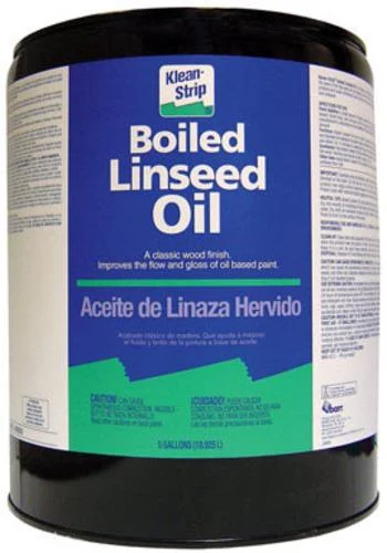 Klean Strip CLO45 Boiled Linseed Oil 5 Gallon Gloss Finish Wood Treatment