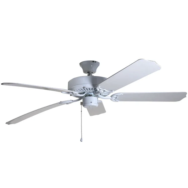 Boston Harbor CF-78092 52 Inch White Outdoor Ceiling Fan