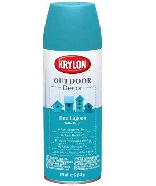 Krylon K09336000 12 Ounce Outdoor Decor Spray Paint for Durable Finishes