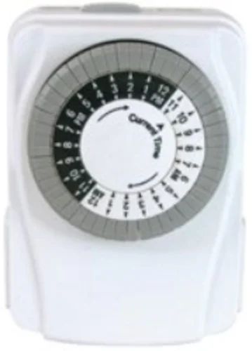 Power Zone TNI2423 2 Outlet Heavy Duty Indoor Timer for Appliances and Lights