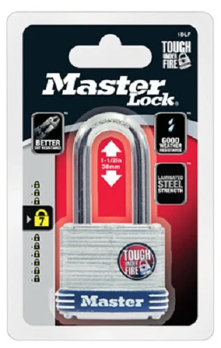 Master Lock 1DLF Laminated Padlock 1-3/4 Inch