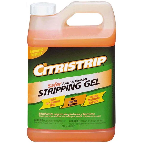 Citristrip HCG73803T Safer Paint & Varnish Stripping Gel 0.5 Gallon
