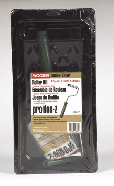Wooster RR393-4-1/2 Jumbo-Koter Pro/Doo-Z Kit 4-Piece for Professional Painting