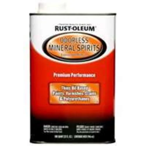 Rust-Oleum 253351 Mineral Spirits Quart for Paint Thinning and Cleaning
