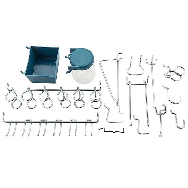 National Hardware N112-058 2392BC Peg Hook Assortment Zinc Plated Wall Hooks