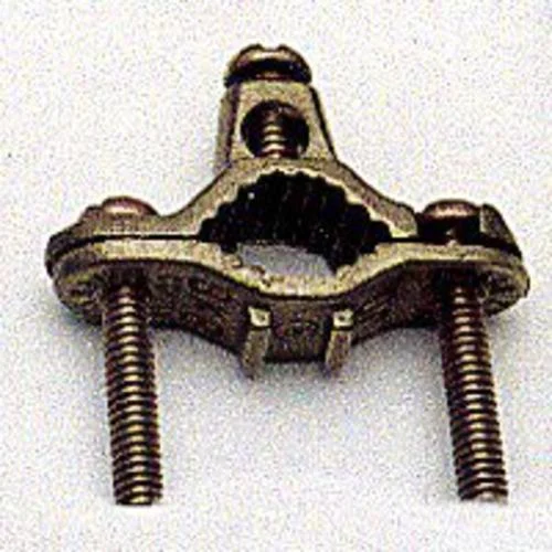 Erico CWP1JU Copper Pipe Clamp Bronze for 1/2 to 1 Inch Pipes
