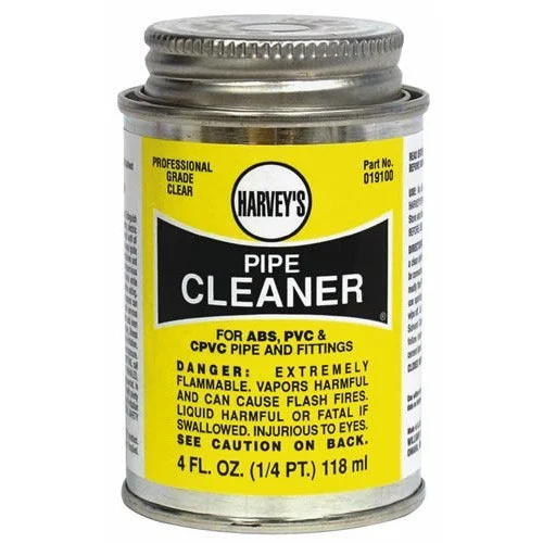Harvey 019100-24 All-Purpose Pipe Cleaner 4 Oz Clear for Plumbing Maintenance