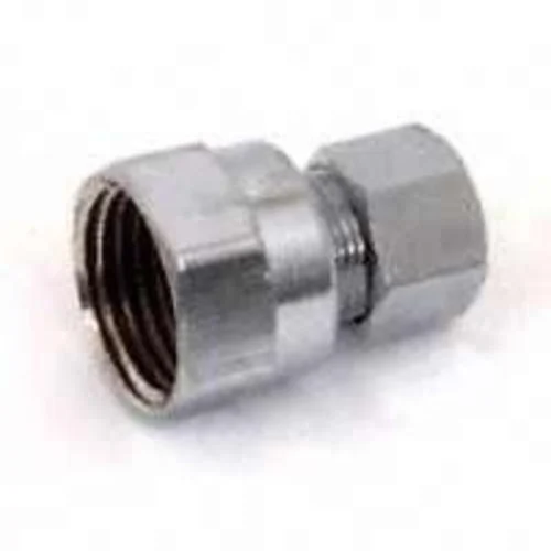 Plumb Pak PP20073LF 3/8 x 1/2 Inch Straight Water Supply Connector Chrome