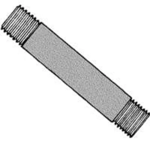 Worldwide Sourcing BN 1/4X60-S Black Pipe Nipple 1/4x60 for Secure Plumbing
