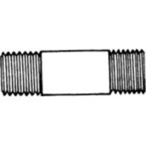 Anderson Metals 38310-0645 Chrome Plated Brass Pipe Nipple 3/8 x 4-1/2 Inch for Plumbing