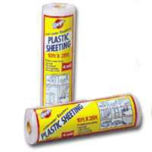 Warp's 3CH20C Polyethylene Sheeting 20x25 Feet Clear for Large Area Coverage