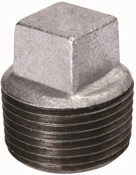 Muellar 511-810BC 3 Inch 150 LB Malleable Iron Square Head Pipe Plug