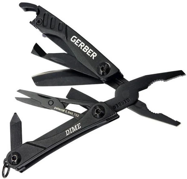 Gerber 31-001134 10-In-1 Dime Micro Multi-Tool Stainless Steel
