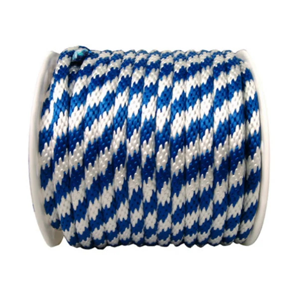 Mibro 300511TV Solid Braid Polypropylene Rope 5/8 inch x 200 Feet Weather Resistant Rope for Outdoor and Industrial Use