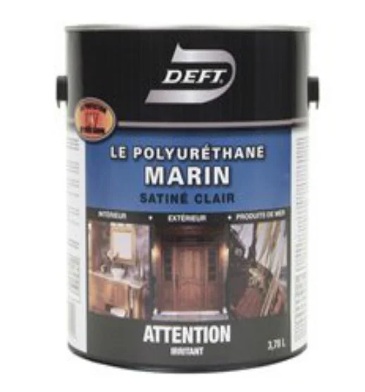 Deft C259-01 Water Based Polyurethane Satin Gallon for Wood Finishing