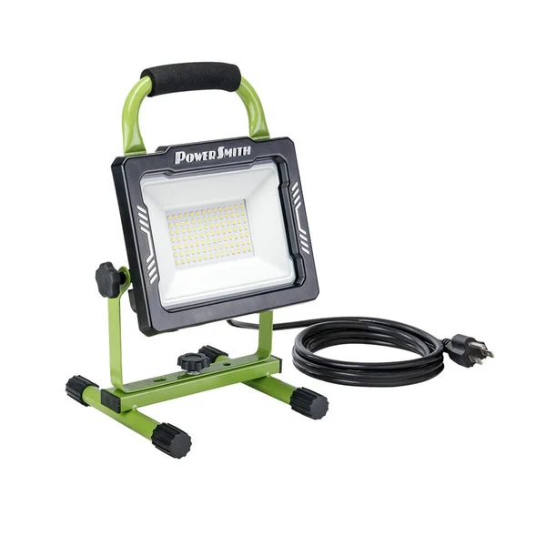 PowerSmith PWL160S Portable Work Light 120 Volt 6000 Lumens Bright