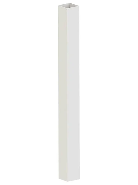 Xpanse 61109087 Traditional Post Sleeve White 4 x 4 x 39 for Deck and Fence Posts