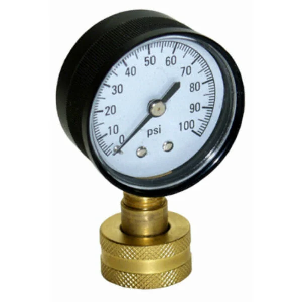 Water Source Water Pressure Test Gauge 0 To 100 PSI WSPHG100