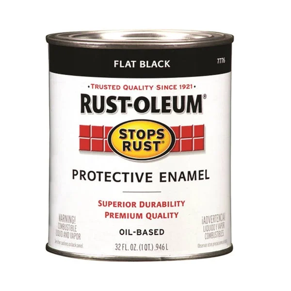 Rust-Oleum 7776-502 Stops Rust Protective Paint 1 Quart for Metal Surfaces