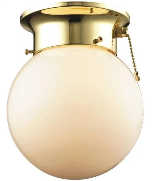Boston Harbor F3015-3375-PB Polished Brass Pull Chain Ceiling Light