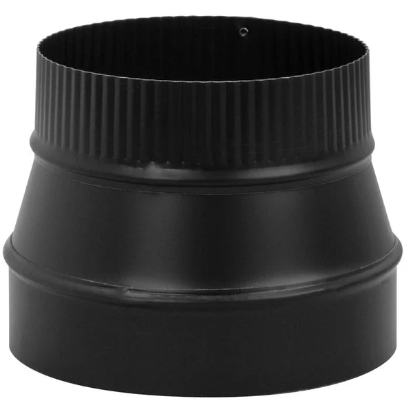 Imperial BM0075/6X5-611 Stove Pipe Reducer 6 Inch x 5 Inch for Ventilation and Ducting