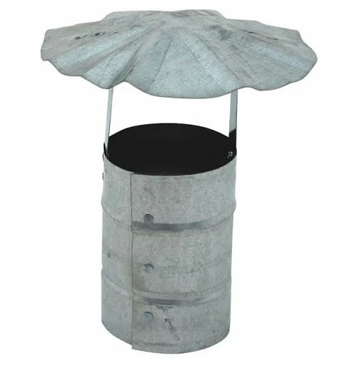 Billy Penn 8100 Galvanized Round Roof Cap 3 Inch