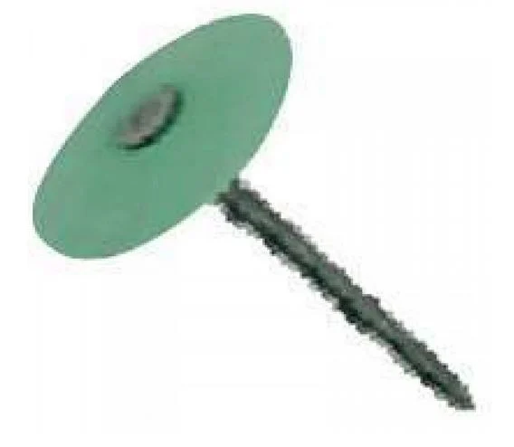 National Nail 135071 Plastic Cap Nails 1-1/4 Inch for Roofing and Siding