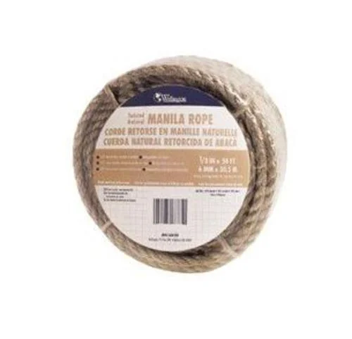 Wellington 28772 Manila Rope 1/2 Inch x 50 Feet for General Purpose Use