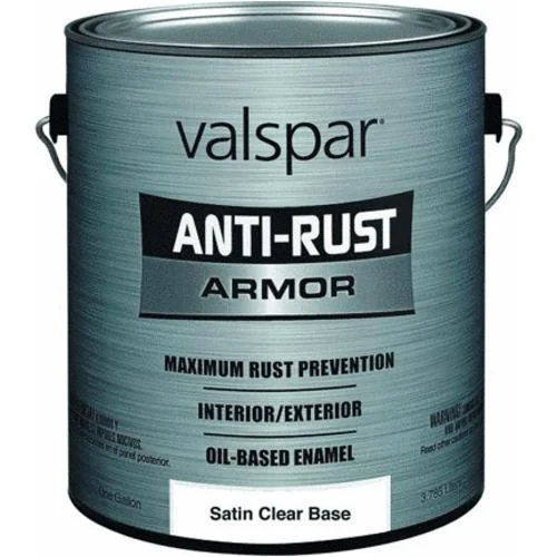 Valspar 044.0021883.007 Anti Rust Armor Enamel Satin Clear Base Protective Coating