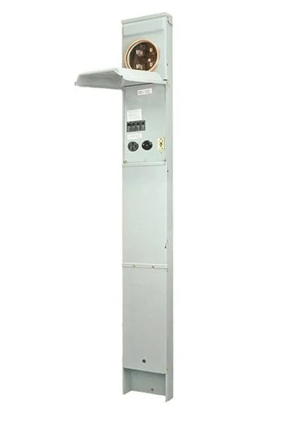 GE GE1LM532ES Power Pedestal Meter RV 100 Amp Outdoor Electrical Box