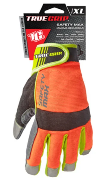 True Grip 98703-23 Safety Max High Performance Safety Gloves Extra Large Protective Gloves