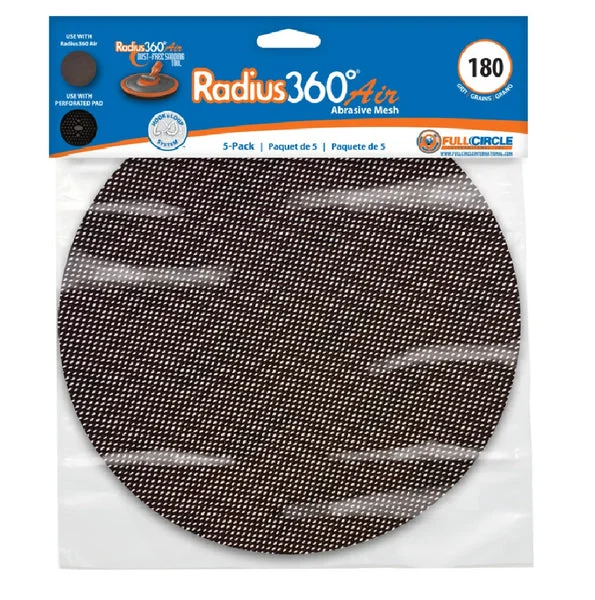 Full Circle SD180-5 180 Grit Mesh Sanding Disc for Power Tools