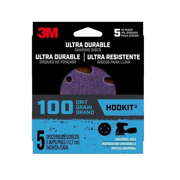 3M 27260 Hookit Ultra Durable Sanding Disc Ceramic 5 Inch